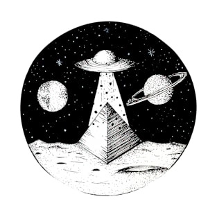 Tattoo Art Style Abduction T-Shirt