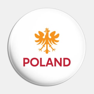 Poland National Symbol Pin