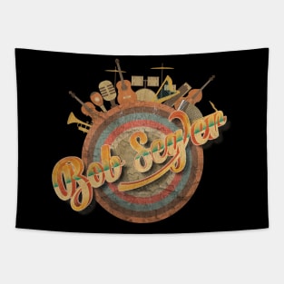 Designs Vintage Retro - Music Bob Seger Tapestry