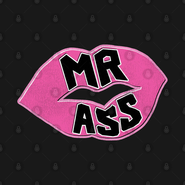 Mr Ass Wrestling (Front/Back Print) by darklordpug