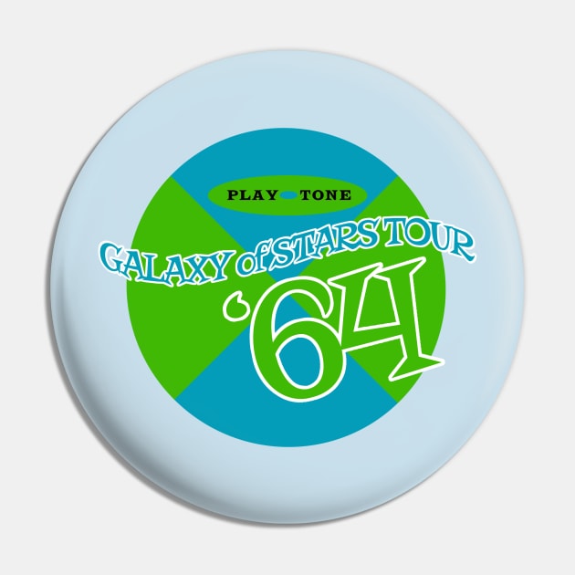 Galaxy of Stars Tour Pin by PopCultureShirts