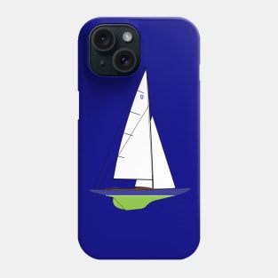 Dragon Class Sailboat Phone Case