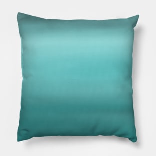 Aqua Blue Gradient Design Pillow