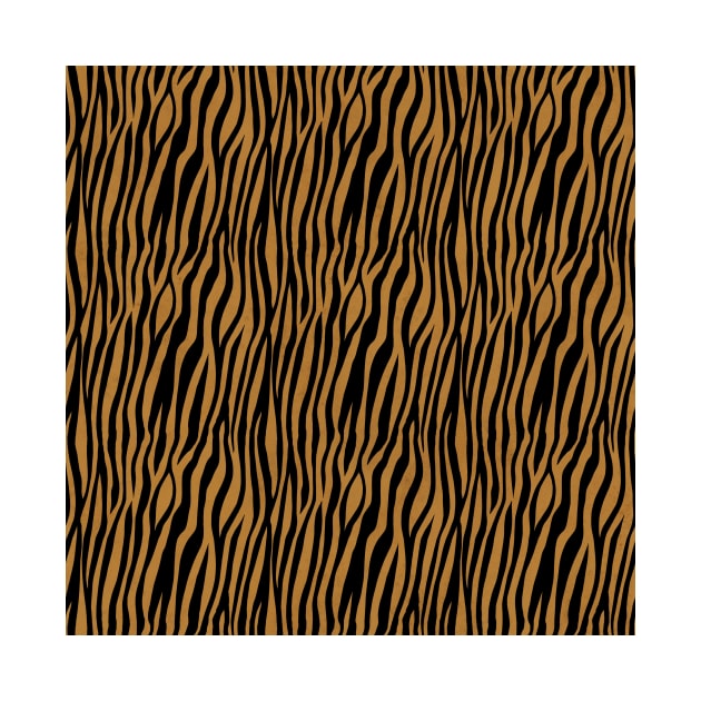 Classic Safari Tiger Print by Letters by Meliora