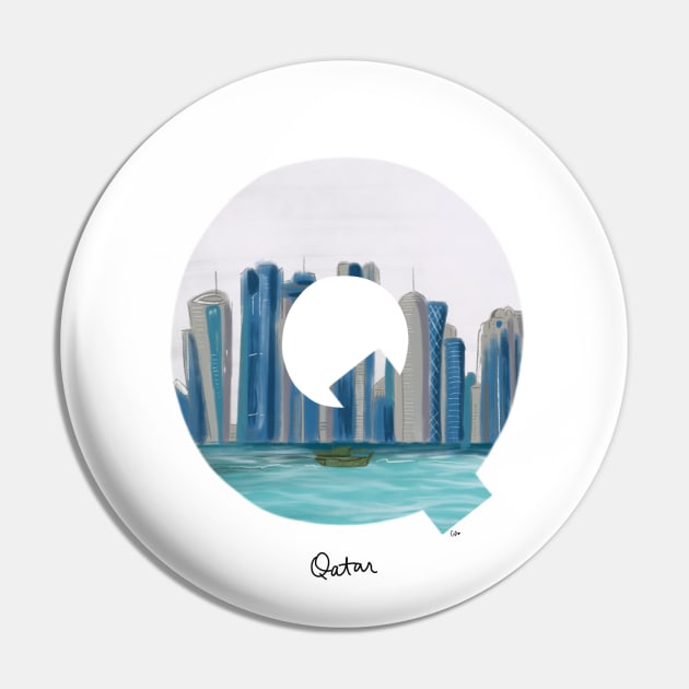 Bucket list destination - Qatar Pin by gabbadelgado