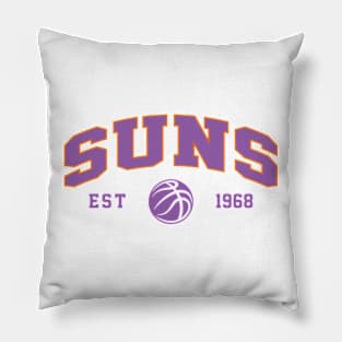 Suns Basketball Pillow