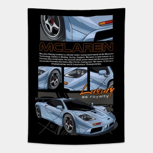 McLaren Racing Car Tapestry