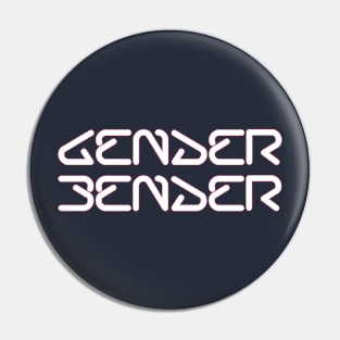 GENDER BENDER HOT PINK Pin