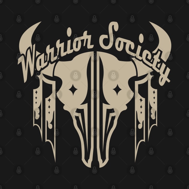 Warrior Society (Buffalo Gray) by melvinwareagle