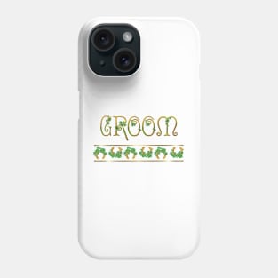 Irish Shamrock Wedding - Groom Phone Case