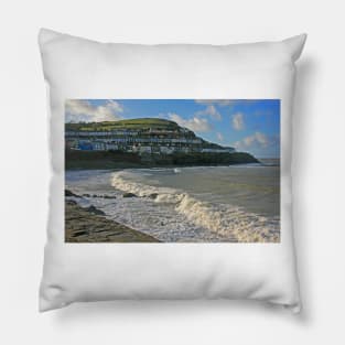 New Quay, Cardiganshire, February 2020 Pillow