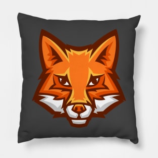 Fox head Pillow