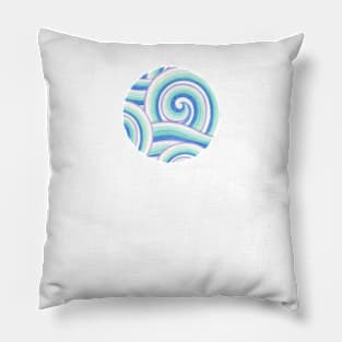 Auspicious Waves Pillow