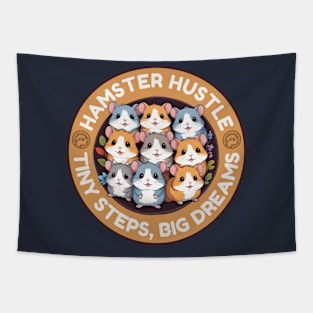 Hamsters Hustle Tapestry