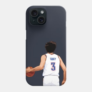 Josh Giddey Vector Back White Phone Case