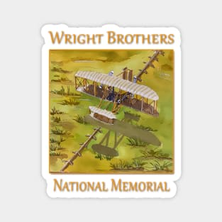 Wright Brothers National Memorial, Kitty Hawk North Carolina Magnet