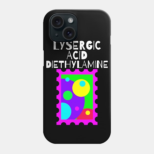 Lysergic Acid Diethylamide - LSD Phone Case by RIVEofficial