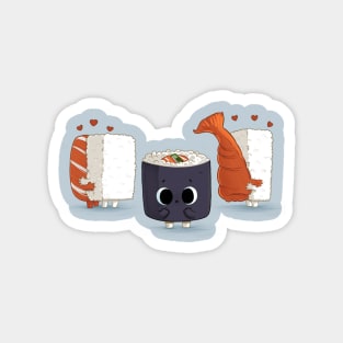 Lonely sushi Magnet