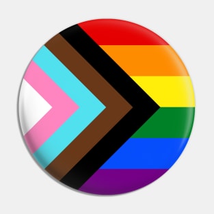 Progress Pride Flag Pin