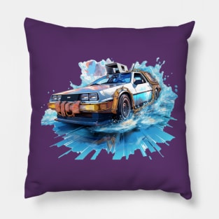 Delorean Pillow