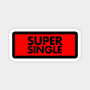 Super Single Red Magnet