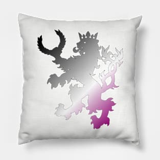 An Tir Pride - Asexual - Silhouette Pillow