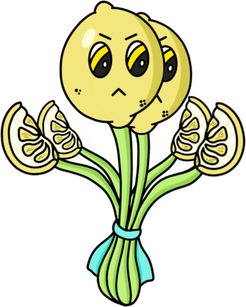 Lemon Bouquet Kids T-Shirt by Artisticallyleslie