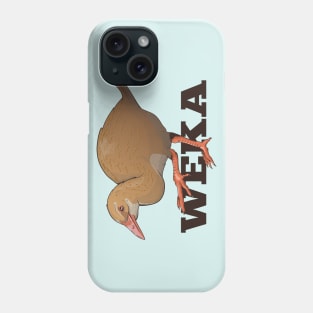 Weka NZ bird Phone Case