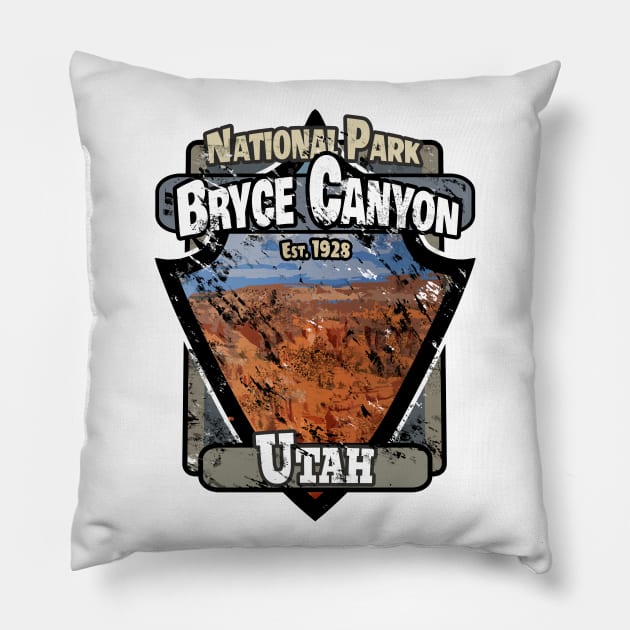 Bryce Canyon - US National Park - Utah Pillow by Area31Studios