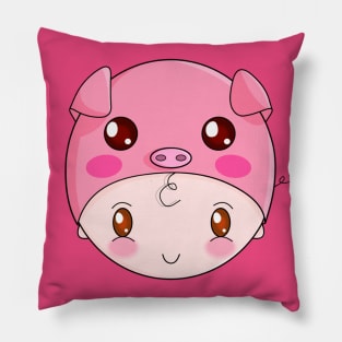 Cute Chubby Pig Pillow