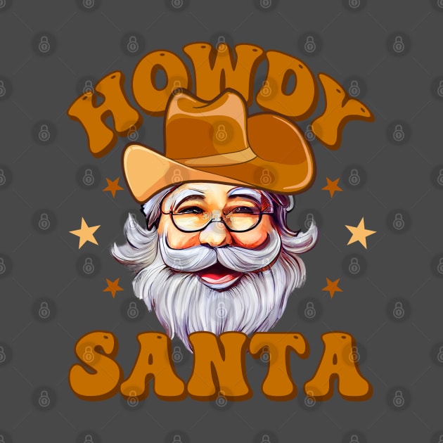 Howdy Santa Cowboy santa by MZeeDesigns