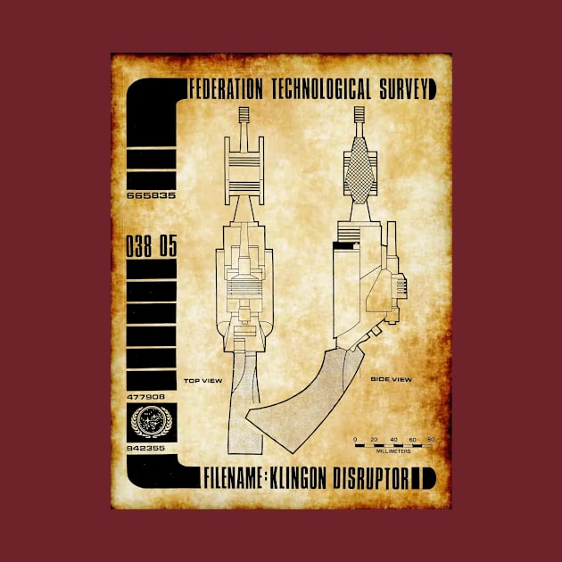 Federation Technological Survey Disruptor Weapon by Starbase79