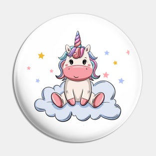 Valentine Unicorn Pin