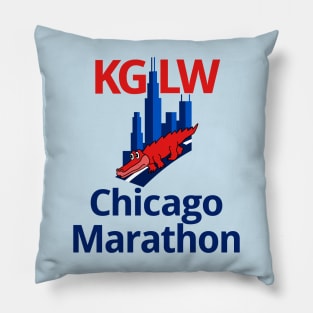 King Gizzard and the Lizard Wizard Chicago Marathon Show Pillow