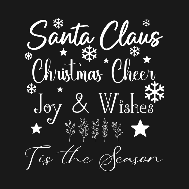 Santa Claus in Light Font by Wizardbird