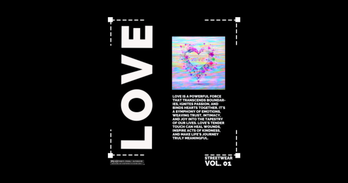 Love Quotes Art Love Sticker TeePublic