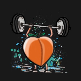 Peach Booty Building T-Shirt