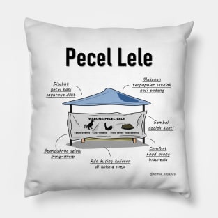 WARUNG PECEL LELE Pillow