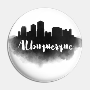 Albuquerque watercolor Pin