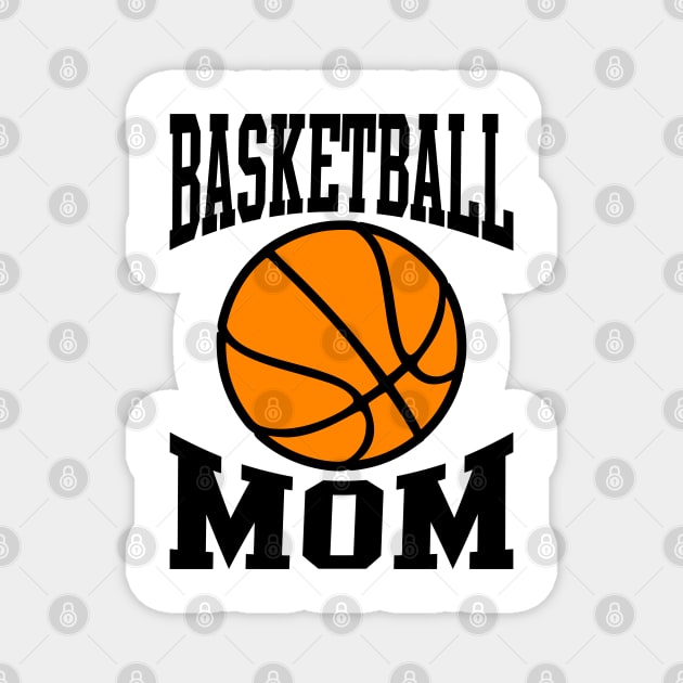 Basketball Mom Magnet by PeppermintClover