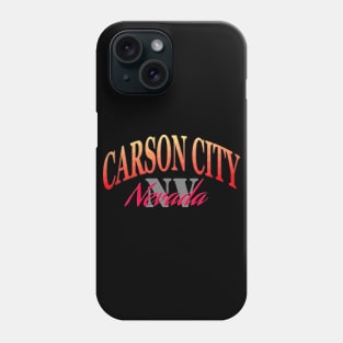 City Pride: Carson City, Nevada Phone Case