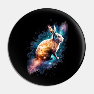 Year of the rabbit chinese zodiac sign colorful galaxy Pin