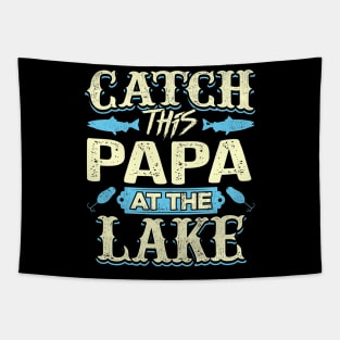 Catch Papa Lake Father Day Tapestry