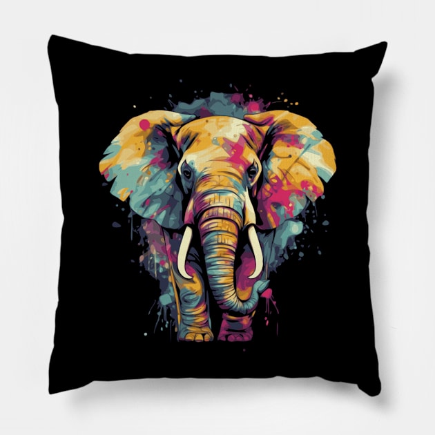 Elephant (Majestic) Pillow by Pixy Official