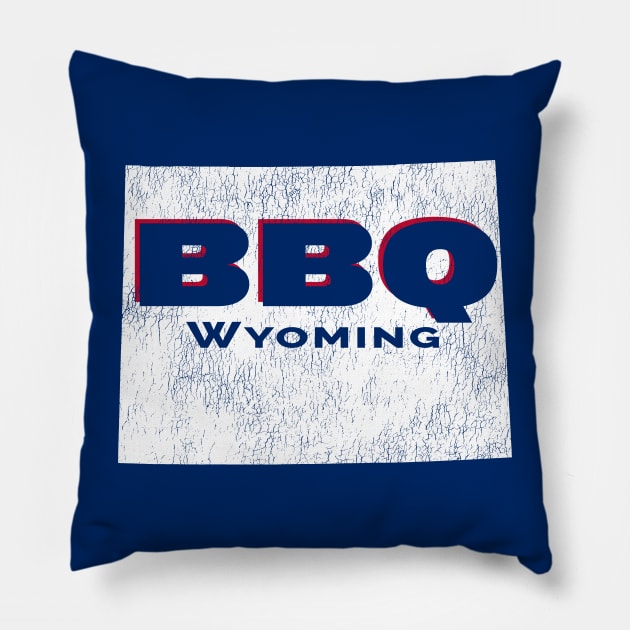 BBQ Wyoming, Get Your Grill On, Perfect BBQ, Sweet Home Barbeque Pillow by Jas-Kei Designs