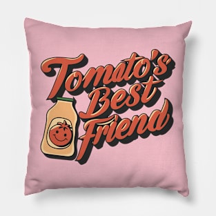 Tomato's Best Friend Pillow