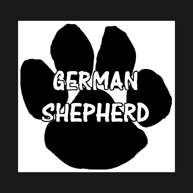 german shepherd name paw by Wanderingangel