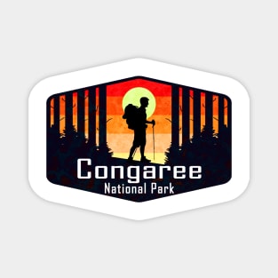 Congaree National Park South Carolina Hiking Hike Hiker Magnet