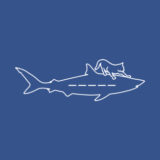 cat & shark T-Shirt