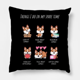 Corgi Fun Pillow